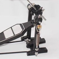 Pédale de batterie de jazz, pédale simple, pédale de pied, pédale de grosse caisse, pratique, alliage de zinc, accessoires d'instruments de musique OEM