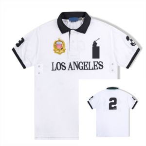 City Style Men's Clothing Men's Embroidered Short Sleeved Polo <strong>Shirt</strong>, High-quality Pure Cotton Summer Fashion <strong>Collar</strong> <strong>T</strong>-<strong>shirt</strong> - Product Image 2
