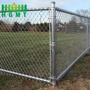 聚氯乙烯丝网安全栅栏铁链网板条栅栏8英尺链节栅栏