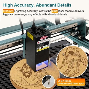 2025 chất lượng tốt nhất Laser K20 20 Wát Laser Engraver khắc máy đa năng xách tay máy khắc - Product Image 3