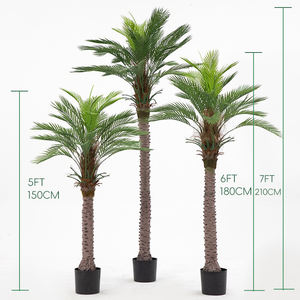 Palmier artificiel réaliste en PE, palmier <span class=keywords><strong>Areca</strong></span> artificiel à faible <span class=keywords><strong>entretien</strong></span> pour salon, patio, hôtel et bureau - Product Image 2