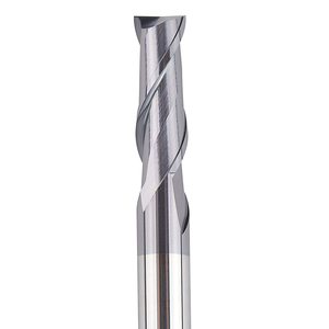 2 canneluresfraiseuse électrique <span class=keywords><strong>carbure</strong></span> Upcut CNC mèches de toupie revêtues, tige de 1/4 pouces - Product Image 4