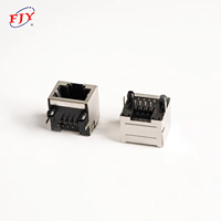 Venta directa de fábrica, enchufe de red, Cable de Internet, conector de puerto de red, enchufe hembra RJ45 Ethernet
