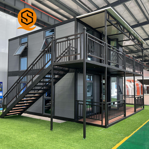 Struttura Prefabbricata Shinestone in Acciaio Zincato da 40 Piedi per <span class=keywords><strong>Casa</strong></span> Container, <span class=keywords><strong>Dimensioni</strong></span> Personalizzabili con Layout Personalizzato - Product Image 5