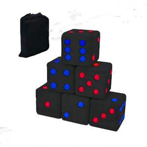 2025 gran oferta juguete educativo al aire libre juego de dados <span class=keywords><strong>Yatzy</strong></span> de madera gigante para niños - Product Image 6