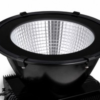 Projecteurs LED Extérieurs Étanches 65000lm 400W 6500K AC DC3030 Type Ailette Circulaire pour Grue à Tour, Usage Industriel et Commercial