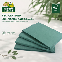 Muestra Gratuita de Tablero MDF de 9mm 12mm 15mm 18mm 25mm E0 E1, Tablero de Fibra de Densidad Media Resistente a la Humedad, Enlace de Muestra Único