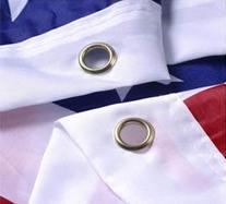 Drapeau américain brodé personnalisé Élection <span class=keywords><strong>américaine</strong></span> 3 * 5ft Tissu Oxford Drapeau américain brodé - Product Image 5