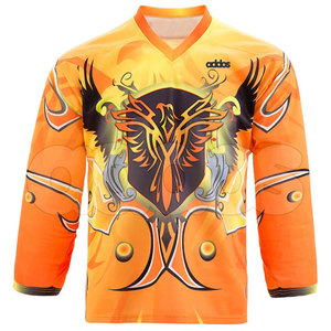 Jersey de hockey de equipo personalizado de alta calidad al por mayor servicio del OEM mejor jersey de hockey sobre hielo con su propio logotipo - Product Image 1