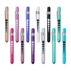 Khuyến mại Quà Tặng nhôm IP65 đèn pin chiến thuật trắng/vàng LED có thể sạc lại pupillometer bút ánh sáng bác sĩ y tá IP67 - Product Image 3