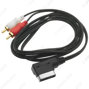 Car MDI/AMI Interface To 2-RCA Male AUX Cable For Audi Volkswagen Audio Music Wire Aux Adapter