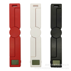 Báscula Digital de Cocina Plegable de 5 kg, Báscula Electrónica de Plástico para Alimentos, Repostería y Pan, Color Blanco, Negro y Rojo, Origen Shenzhen - Product Image 1