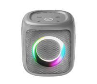 Hopestar PARTY100 MINI Altavoz Bluetooth Portátil de 5W, Mini Altavoz con Bluetooth, Resistente al Agua IPX6, Luz LED de Espectro, Radio FM, Audio de Bolsillo para Exteriores