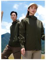26 Nouvelles Vestes de Randonnée Imperméables en Gros, Personnalisables avec Logo DIY, Softshell à Capuche Unisexe, Coupe-Vent d'Hiver, Veste d'Extérieur pour Homme