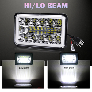 Dot CE 12V 24 <span class=keywords><strong>Volt</strong></span> luci quadrate 5 "90W DRL 4x6" pollici fari <span class=keywords><strong>a</strong></span> <span class=keywords><strong>Led</strong></span> per auto - Product Image 2