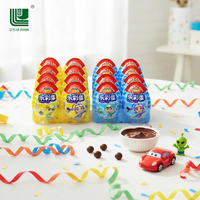 Chocolat solide halal, très vendu, fiable et pas cher, avec des mini-dinosaures en jouet, chocolat enrobé de bonbons, boules de chocolat