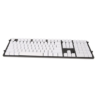 Capuchons de touches de clavier mécanique avec 104 touches, en PBT vierge, remplaçables, pour interrupteur Cherry MX