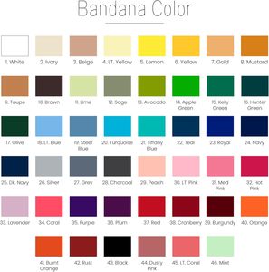 סיטונאי צבע מוצק כלב בנדנה משולש רך מגבת רוק עם עיצוב מותאם אישית משלך - Product Image 4