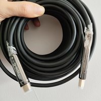 Cable Óptico Activo Tipo C de 10 Gbps, 8K, 60 Hz, 4 Núcleos, Chapado en Oro (10M-100M), Macho a Macho, AOC para Altavoces y Monitores
