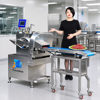 Machine à fileter la viande horizontale en acier inoxydable pour poitrine de poulet, petite trancheuse à steak et bacon avec moteur réglable