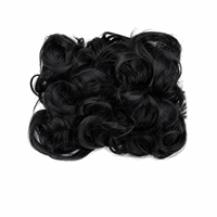 Perruque bouclée française en fibre synthétique, texture douce et légère, résistante à la chaleur, alternative au cheveu humain, emballage personnalisé, vente chaude