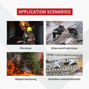 LSJ-F1200 ảnh nhiệt máy ảnh 640*512 Độ phân giải hồng ngoại <span class=keywords><strong>Camera</strong></span> nhiệt cho chữa cháy - Product Image 3