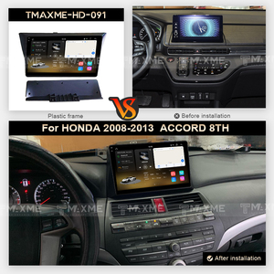Maisimei 10 inç 2.5D ekran çift Din araç DVD oynatıcı oyuncu için Honda 2008-2013 ACCORD 8TH Multimedeia sistemi otomatik GPS navigasyon - Product Image 2