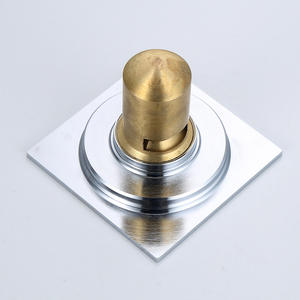 Design moderno 10*10 grande Area in ottone scarico a pavimento bagno balcone <span class=keywords><strong>cucina</strong></span> fogna lavatrice doppio uso sigillo acqua profonda - Product Image 3