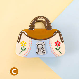 Mini fruta de dibujos animados accesorios para el cabello Animal de dibujos animados pequeño pelo garra Clip Vintage romántico color lindo pelo garra <span class=keywords><strong>Clips</strong></span> - Product Image 2