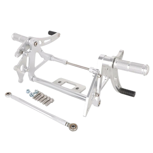 Vente chaude CNC Réglable Billet Repose-pieds Pédales Repos Ajustement Parfait pour <span class=keywords><strong>Honda</strong></span> Z50 Monkey Motos - Product Image 1