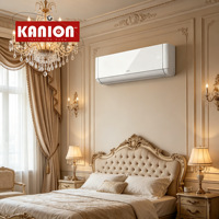 Climatiseur mural réversible à onduleur R32 9000 12000 18000 24000 BTU certifié CE OEM pour camping-car et voiture