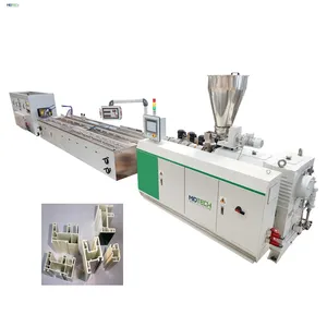 MIDTECH Plastic Making Machine WPC PVC Window and Door Profile Extrusion Production Line