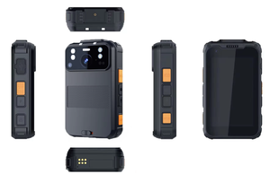 Solution IoT portable Caméra corporelle 4G WiFi 2K Intercom PTT Alarme SOS GPS Enregistreur vidéo en direct pour le <span class=keywords><strong>personnel</strong></span> de sécurité - Product Image 6