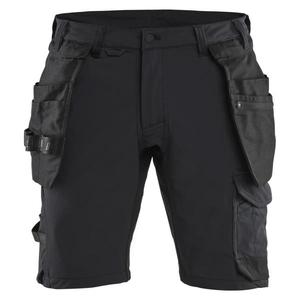 BLAKLADER - 170216459900C50 Pantalones cortos Craftsman 4-Way stretch Black - EAN 7330509923009 PANTALONES DE TRABAJO CORTOS DE TRABAJO - Product Image 1