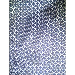 Tela de Lona con Patrón de Cruz Azul y Blanco, Tela Pongee Tejida de Poliéster y Algodón para Camisas y Prendas de Vestir - Product Image 1