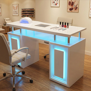 <span class=keywords><strong>Mesa</strong></span> <span class=keywords><strong>de</strong></span> Manicura Profesional <span class=keywords><strong>de</strong></span> Lujo con Tapa <span class=keywords><strong>de</strong></span> Mármol Blanco <span class=keywords><strong>para</strong></span> Salón <span class=keywords><strong>de</strong></span> <span class=keywords><strong>Uñas</strong></span> con Extractor <span class=keywords><strong>de</strong></span> Polvo y Luz LED - Product Image 2