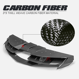 Diffuseur arrière décoratif pour Aventador LP700 - Fibre de carbone 2013-2017 Installation facile - Product Image 3
