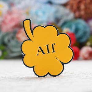 Adesivi in metallo personalizzato <span class=keywords><strong>smalto</strong></span> morbido 3D logo nero <span class=keywords><strong>opaco</strong></span> etichetta in metallo adesivo adesivi decorativi logo personalizzato - Product Image 4