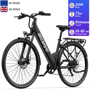 Vélo de ville électrique EU Stock Onesport OT12 36V 250W pour femmes, avec assistance au pédalage, batterie lithium longue autonomie - Product Image 4
