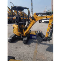 Micro-excavatrice silencieuse de 1,5 tonne à chenilles rétractables pour la rénovation intérieure XE15U