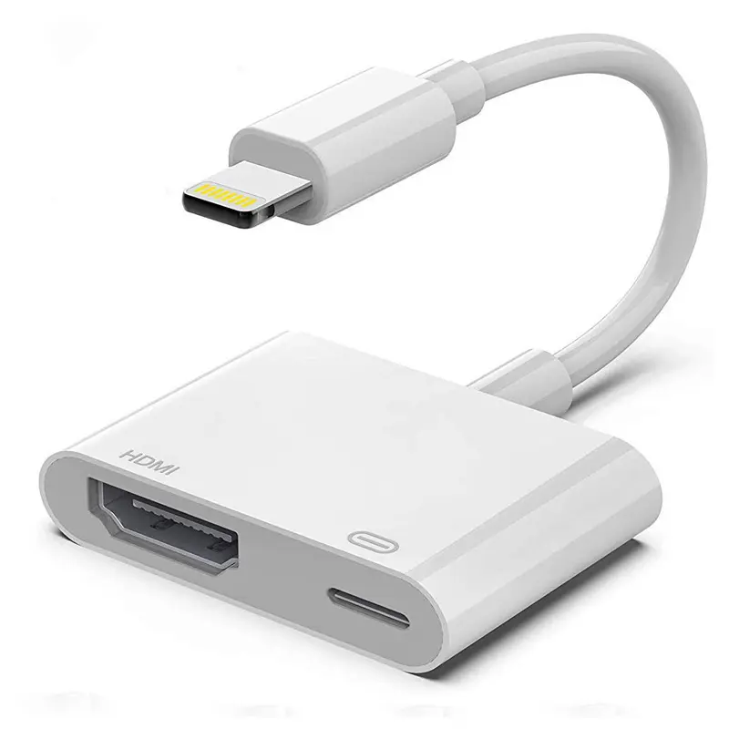 Farsince Smart Telefoon 8pin Naar Tv Hdmi 4K Video Digitale Av Kabel Adapter Converter