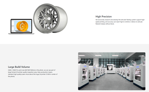 Creatbot D600 Pro 2 Impresora 3D de Gran Formato Totalmente Cerrada de Alta Resolución y Velocidad 600*600*600mm - Product Image 4
