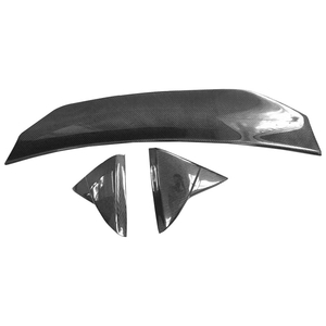 Accesorios Exteriores, Alerón Trasero de Fibra de Carbono de 3 Piezas Estilo <span class=keywords><strong>ASPE</strong></span> para Volkswagen Golf 7 7.5 2014-2020 - Product Image 3