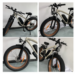 Bicicleta Eléctrica AWD de 1000W 48V con Neumáticos Anchos de 26 Pulgadas para Montaña y Nieve, Modelo F1 de Largo Alcance, Disponible en Almacén de EE. UU. - Product Image 5