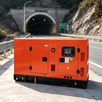 Groupe électrogène diesel silencieux Weichai 60KW, type insonorisé avec batterie d'entretien