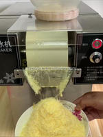 Máquina de hielo de nieve de leche completamente automática Máquina comercial de hacer hielo de copo de nieve Máquina coreana Bingsu