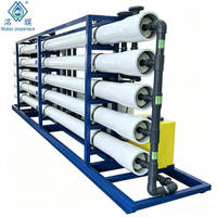Système de dessalement d'eau par osmose inverse OEM, usine de traitement d'eau salée, machine de production d'eau potable, dessalement de puits