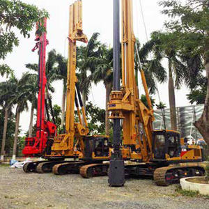 Pile driver robuste XR460F, moteur 447 kW, <span class=keywords><strong>poids</strong></span> 142 t, vitesse variable 6-25 tr/min pour la construction de fondations profondes - Product Image 3