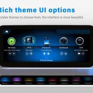 Autoradio Android 13 12,3 pouces pour Mercedes Benz Classe A W176 X156 CLA X117 2016-2019 Écran tactile GPS Navigation Player - Product Image 5