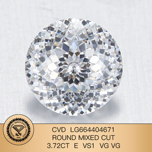 HPHT CVD VVS VS 우수한 포르투갈어 컷 랩 생성 다이아몬드 화이트 컬러 합성 IGI 인증 랩 성장 다이아몬드 - Product Image 3